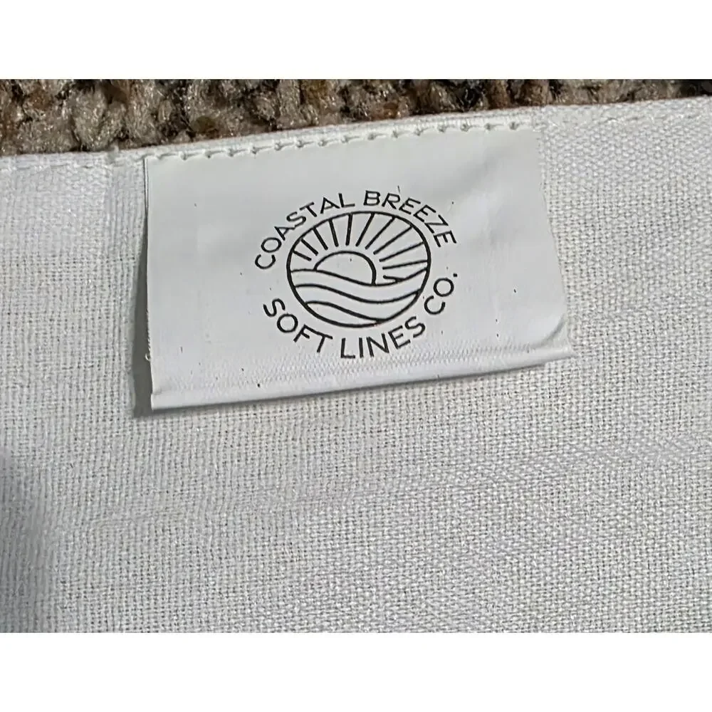 Coastal‎ Breeze Embroidered Sea Turtle Table Runner 14 x 78 inch